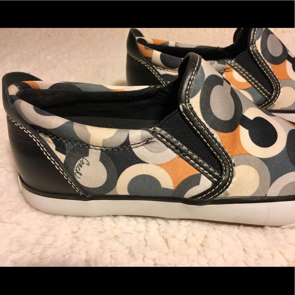 Vintage Coach Slip On Sneakers (2010)